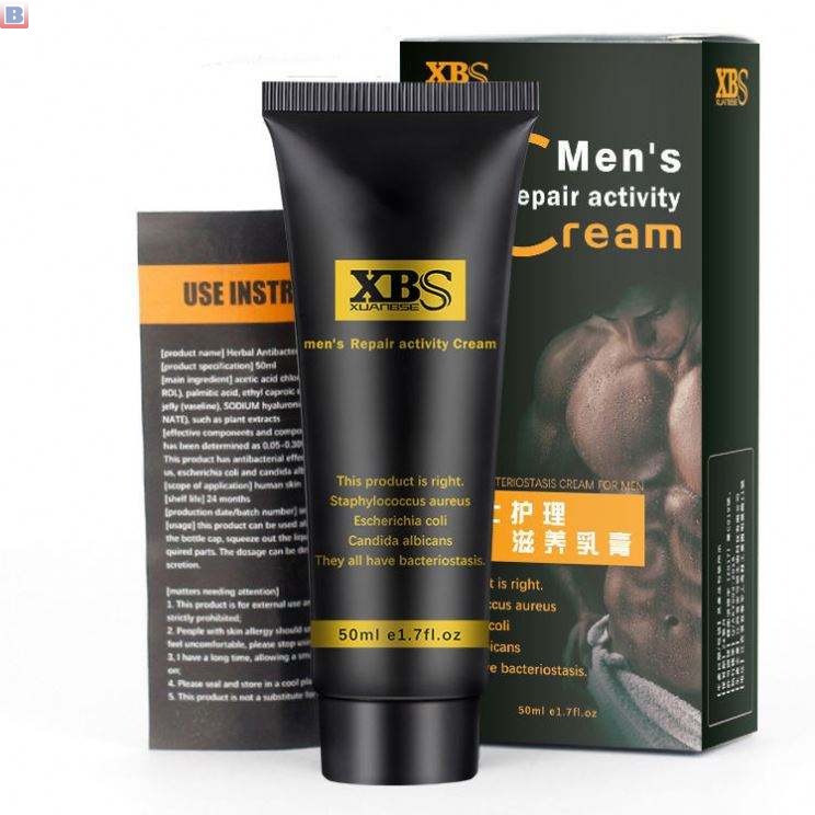 Crème d'agrandissement Super-XBS Black pour hommes