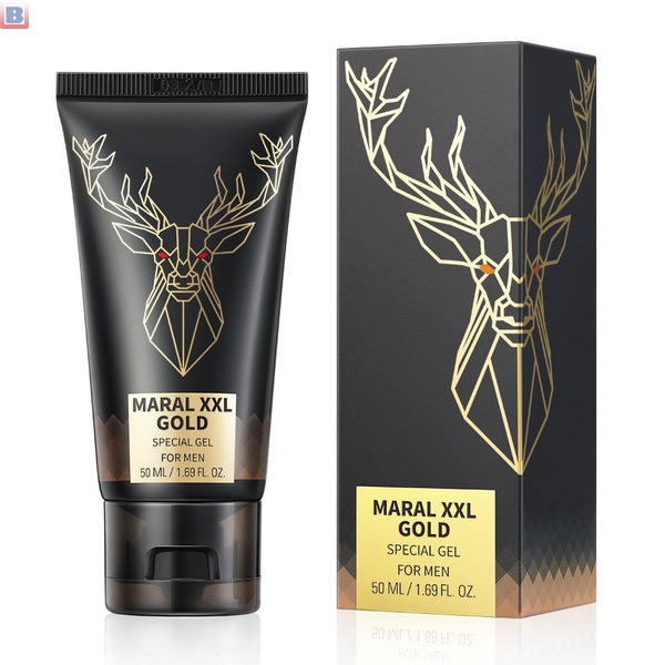 Maral Gel Gold pour agrandissement du pnis pour homme, 50ml