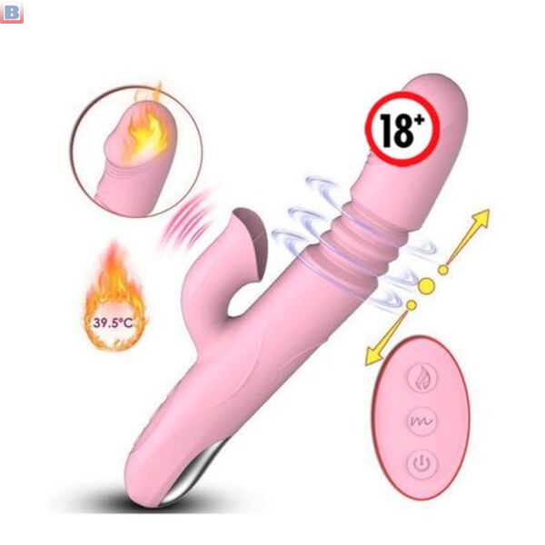 Viibromasseur télescopique automatique rechargeable par USB