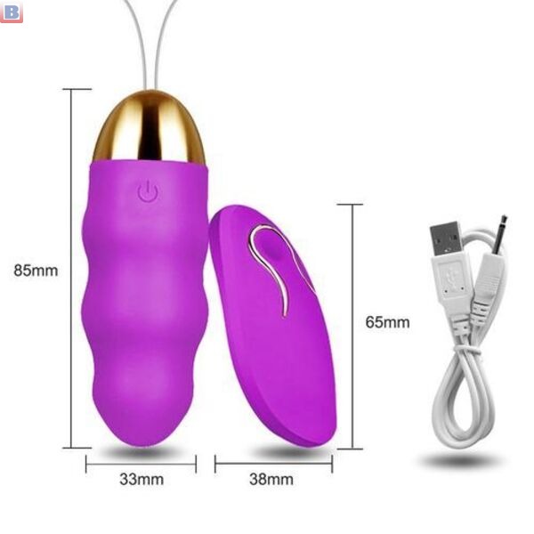 Vibrateur D'oeuf Vibrant Sans Fil Femelle Pour Les Femmes